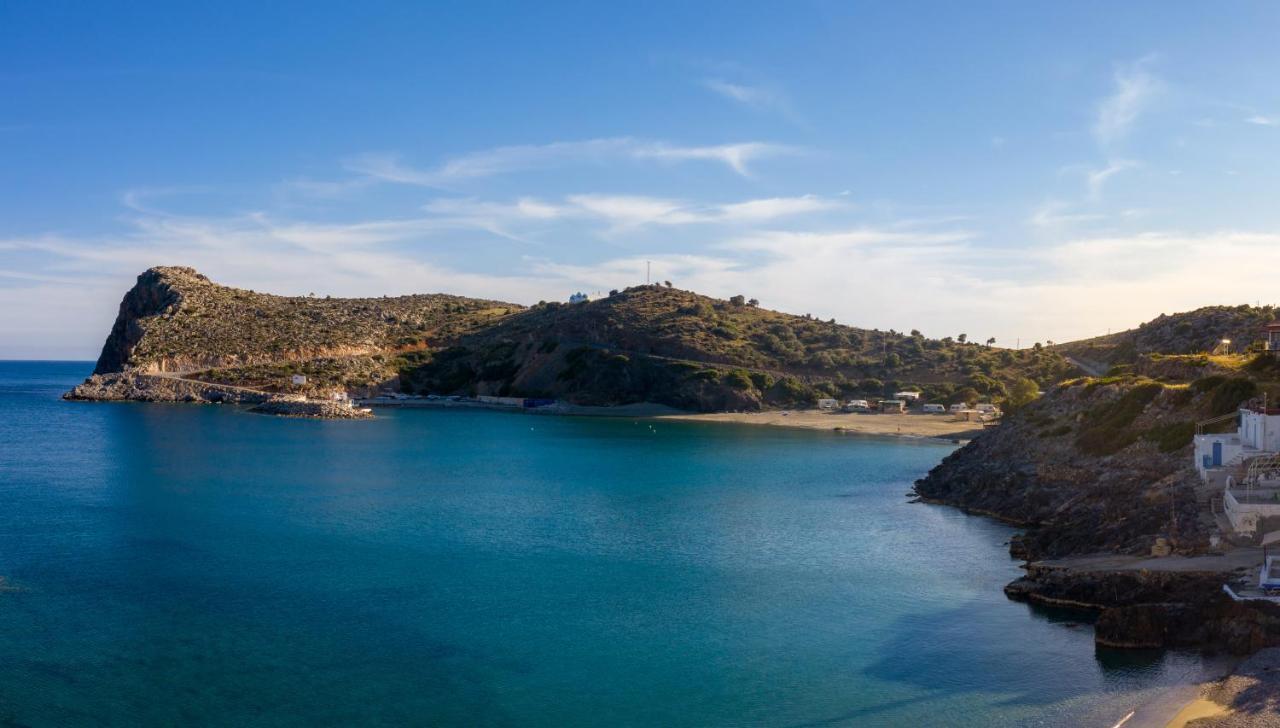 Beach Front Condo South Crete Kalí Limenes Exterior foto